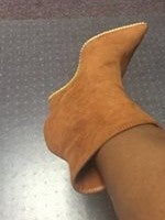 Booties Faux Suede