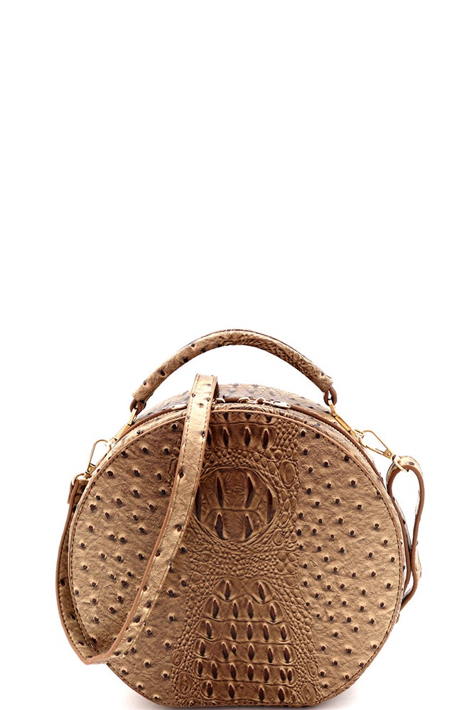 Lona Round Top-Handle Satchel