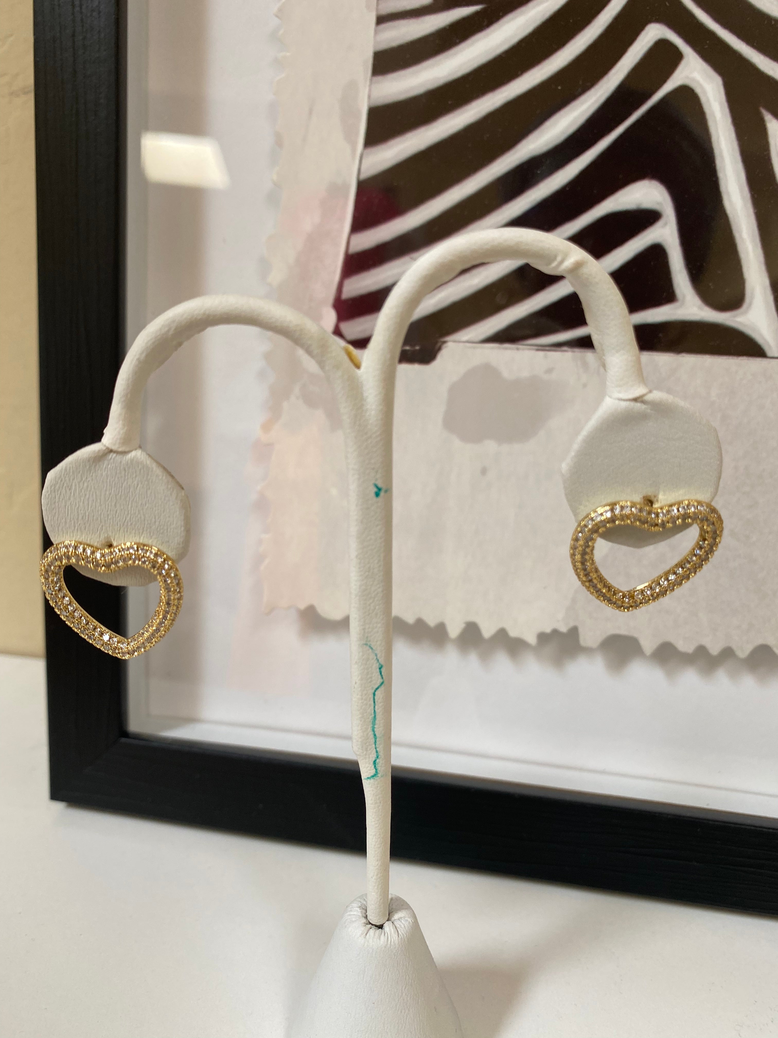 Hearts Of Gold Earrings
