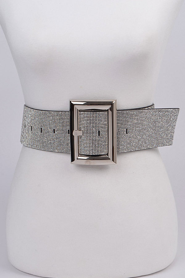 Wide Pave' Belt